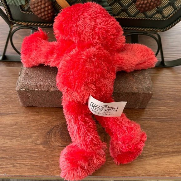 Elmo from Sesame Street Christmas ornament Added extra is small plush of Elmo - Picture 5 of 6